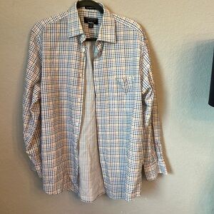 Jhane Barnes 
Exclusively for Neiman Marcus Mens M button down shirt